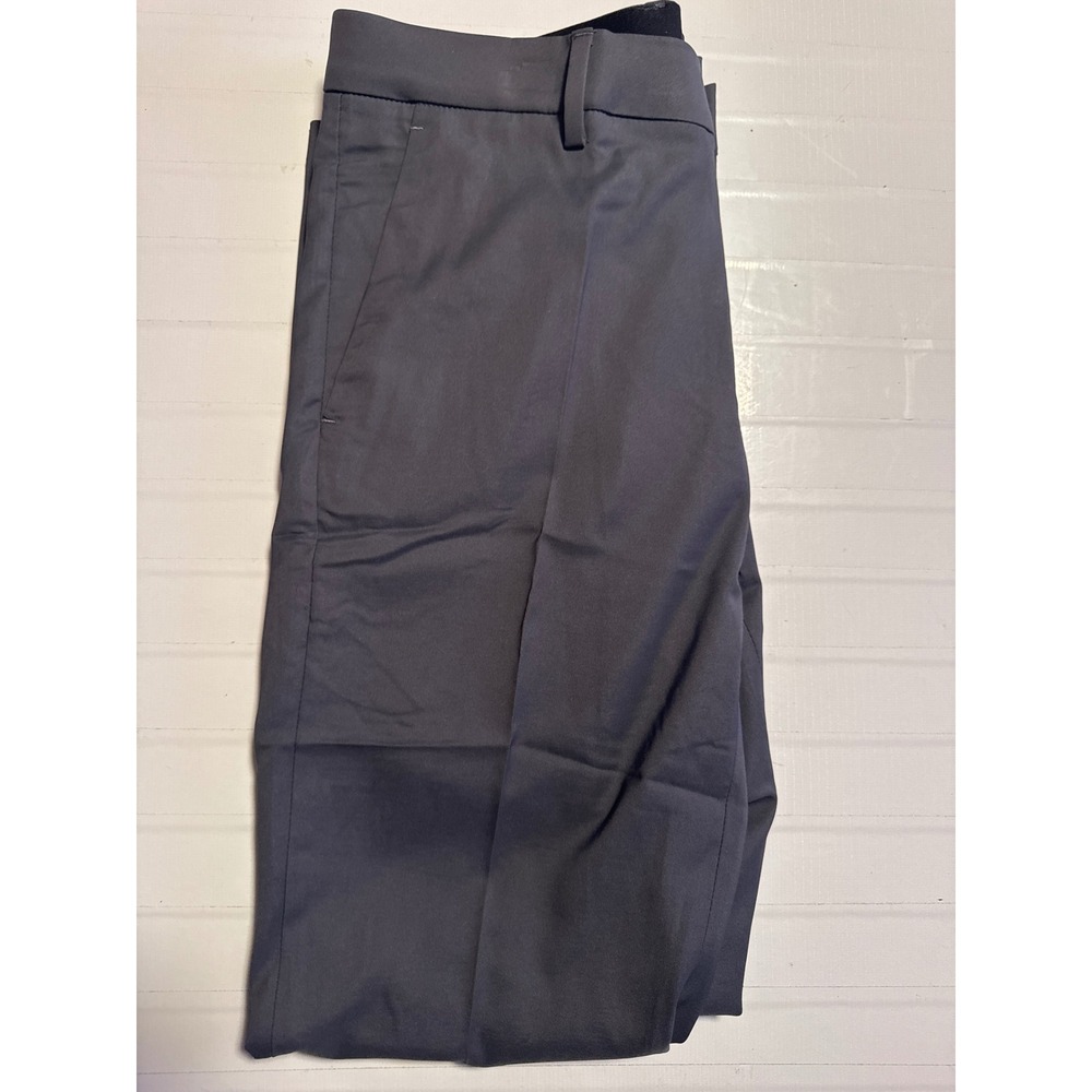 Alfani‎ Mens Stretch Flat Front Dress Pants Charcoal Gray 30x30 NWT